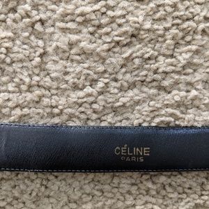 Celine belt without buckle